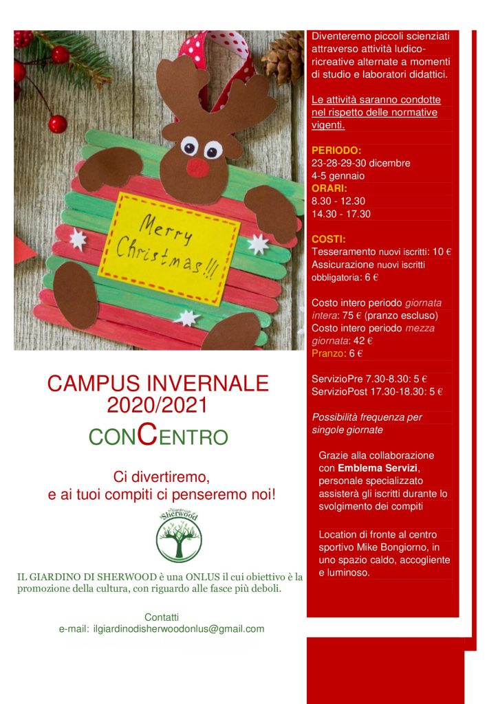 campus invernale ConCentro