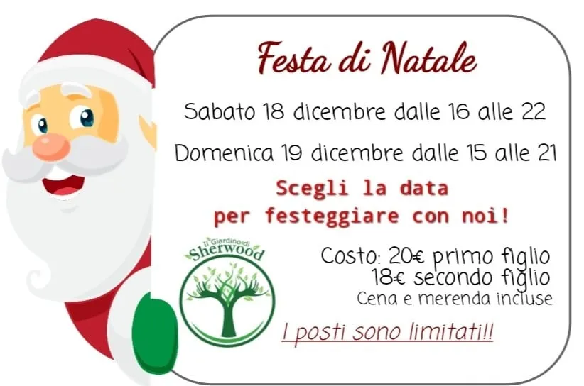 Volantino festa di Natale 2021-2022